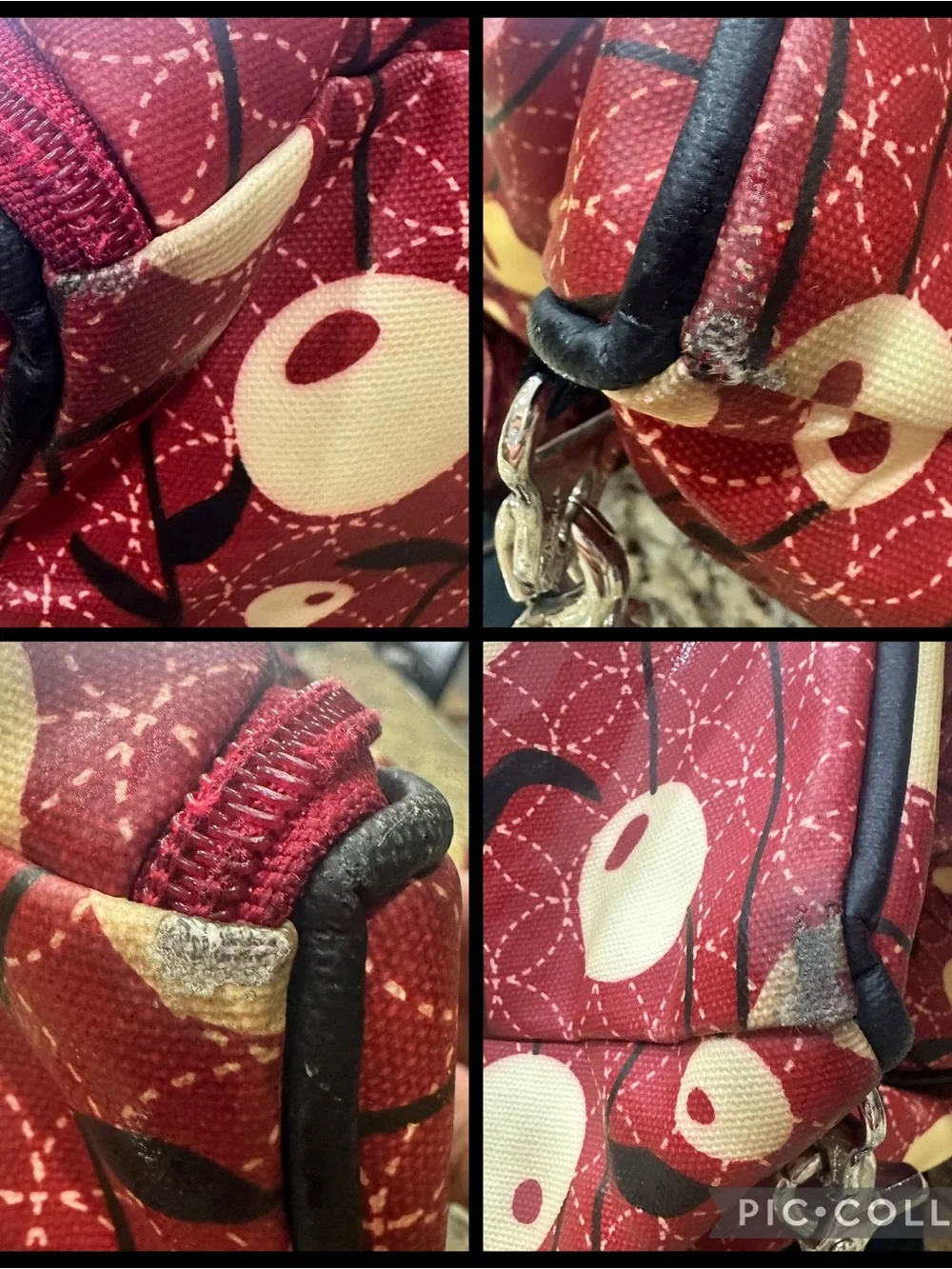 Petunia Pickle Bottom Red Floral Diaper Bag